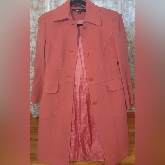 DKNY wool trench coat - Picture 4 of 7